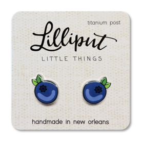 Lilliput Little Things Lilliput Little Things Earrings - Blueberry
