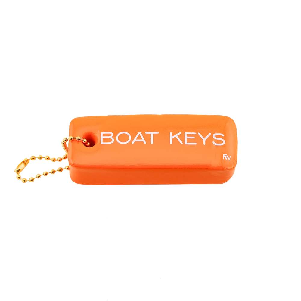 Freshwater Curated Goods Floating Keychain - Boat Keys