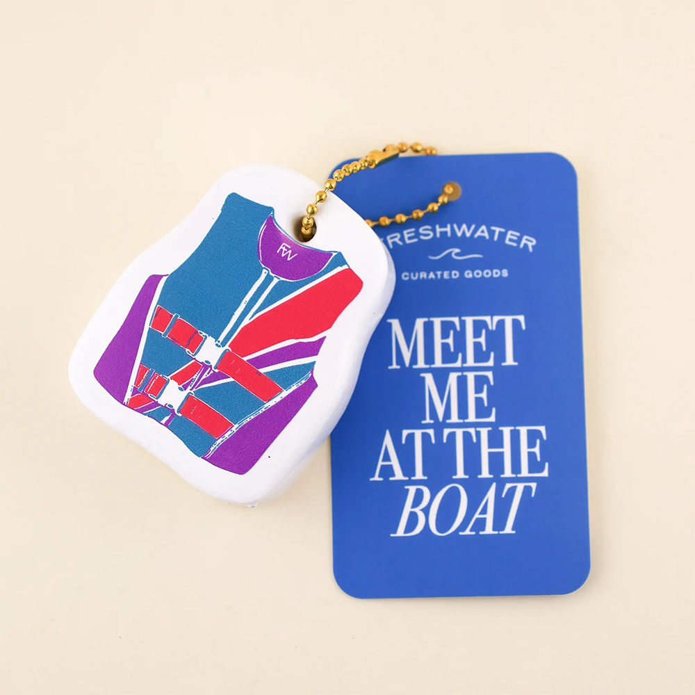 Floating Keychain - 90s Lifejacket