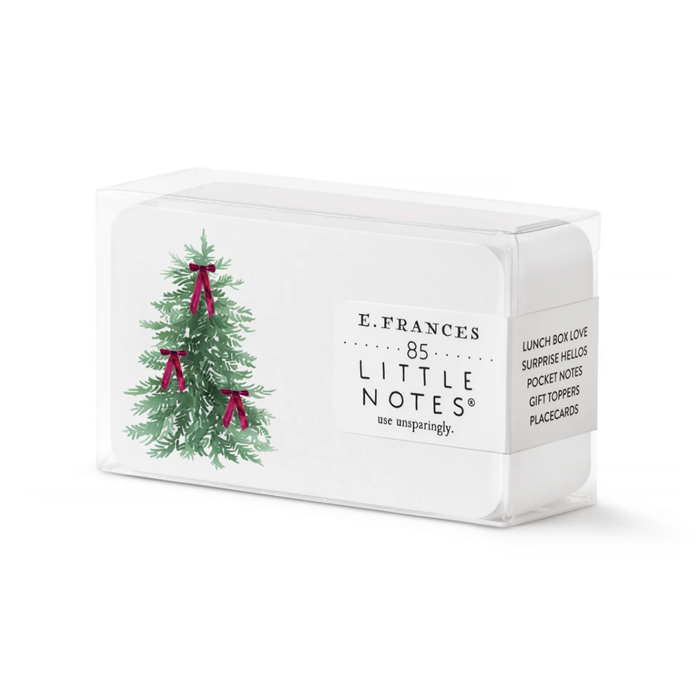E. Frances Little Notes - Velvet Bow Tree