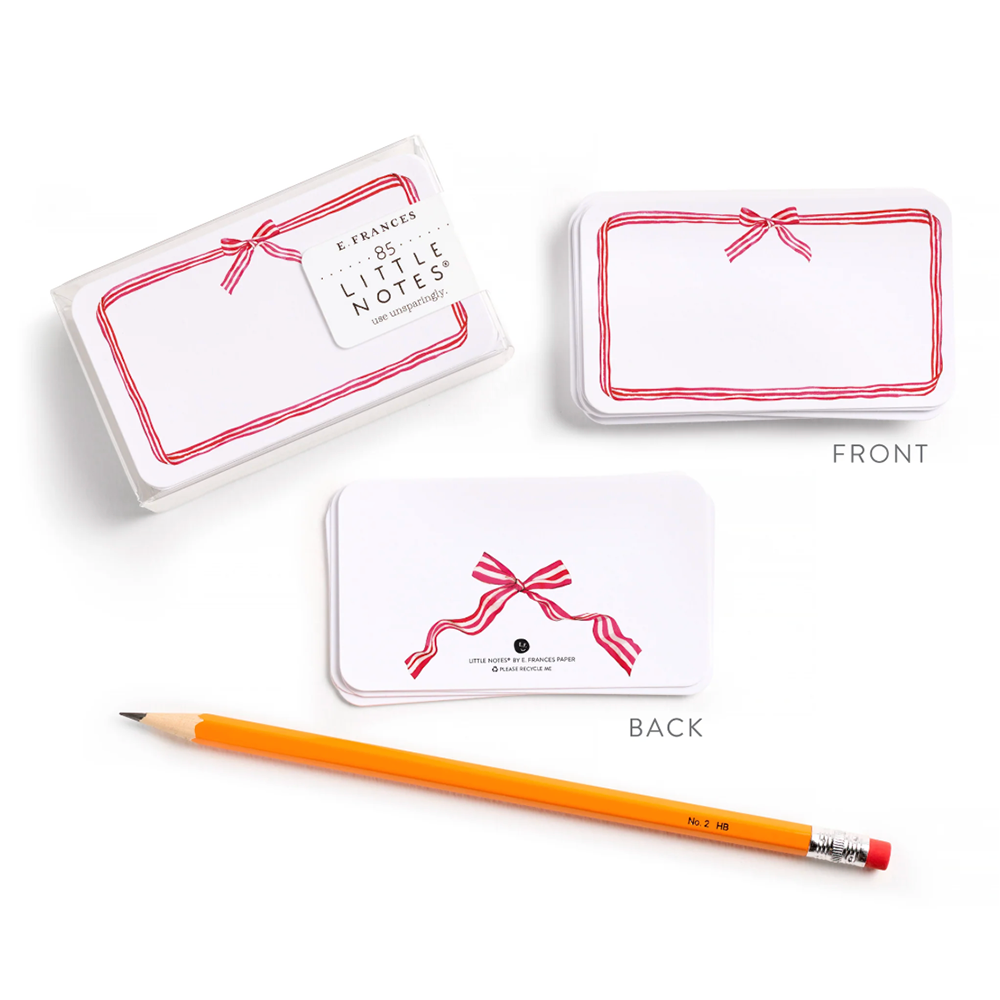 E. Frances Little Notes - Red Ribbon Candy