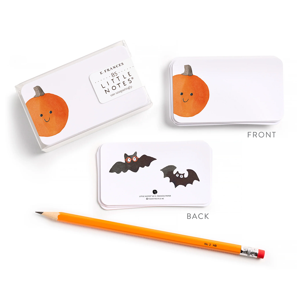 E. Frances Little Notes - Jack O Lantern