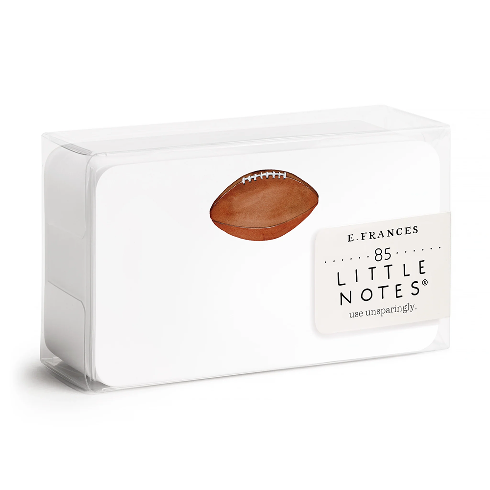 E. Frances Little Notes - Football