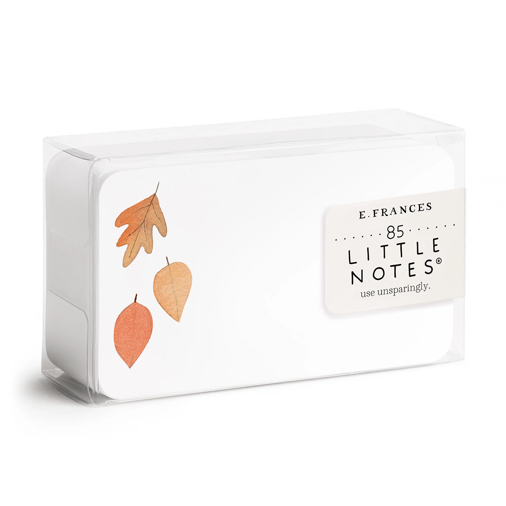 E. Frances Little Notes - Falling Leaves