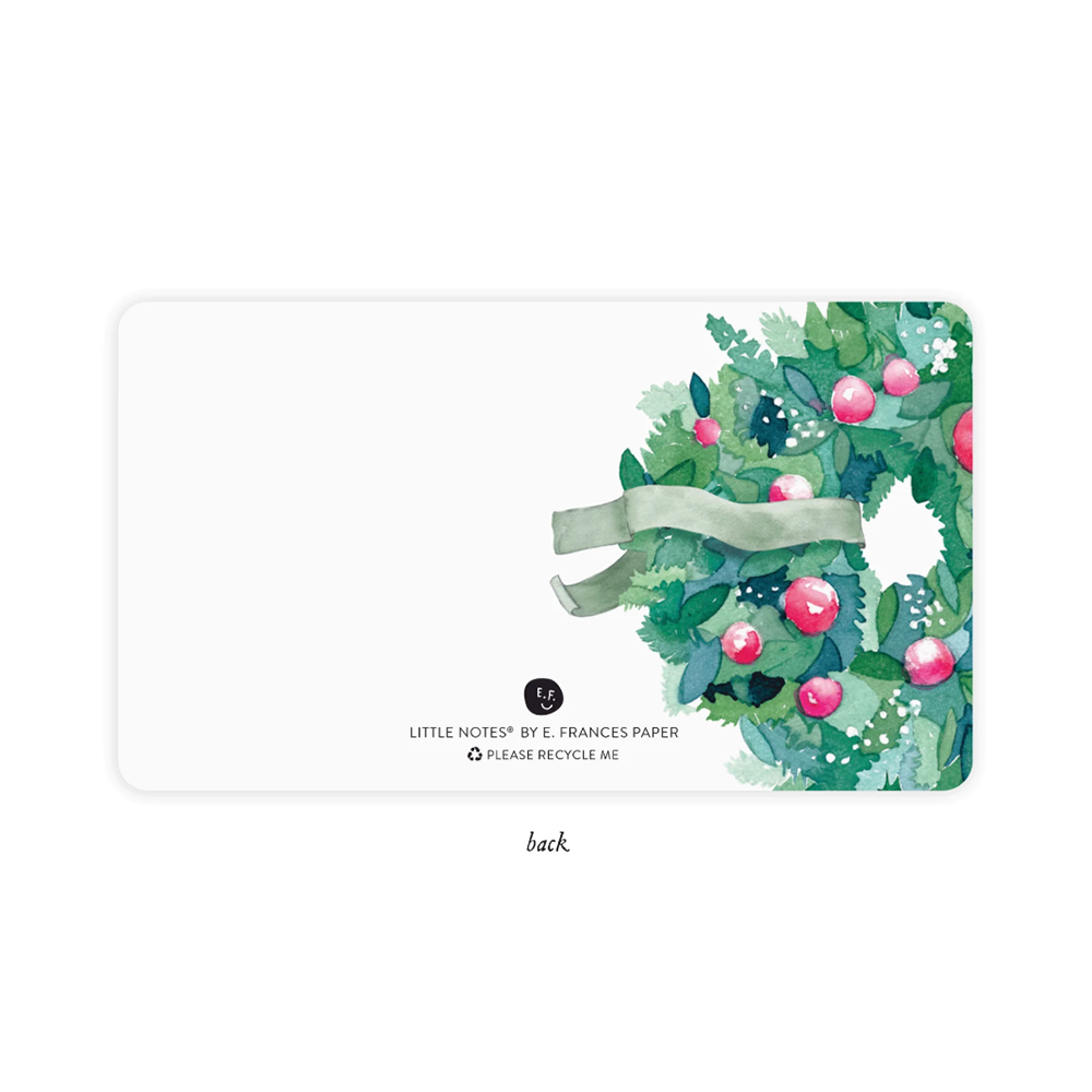E. Frances Little Notes - Comfort & Joy Wreath