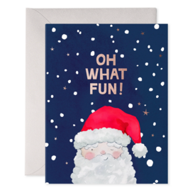 E Frances Paper E. Frances Card - Oh What Fun