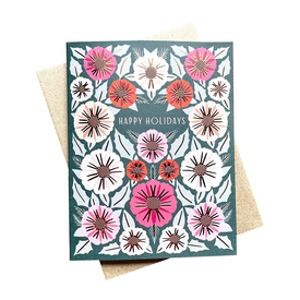 Katharine Watson Katharine Watson Card - Happy Holidays Green