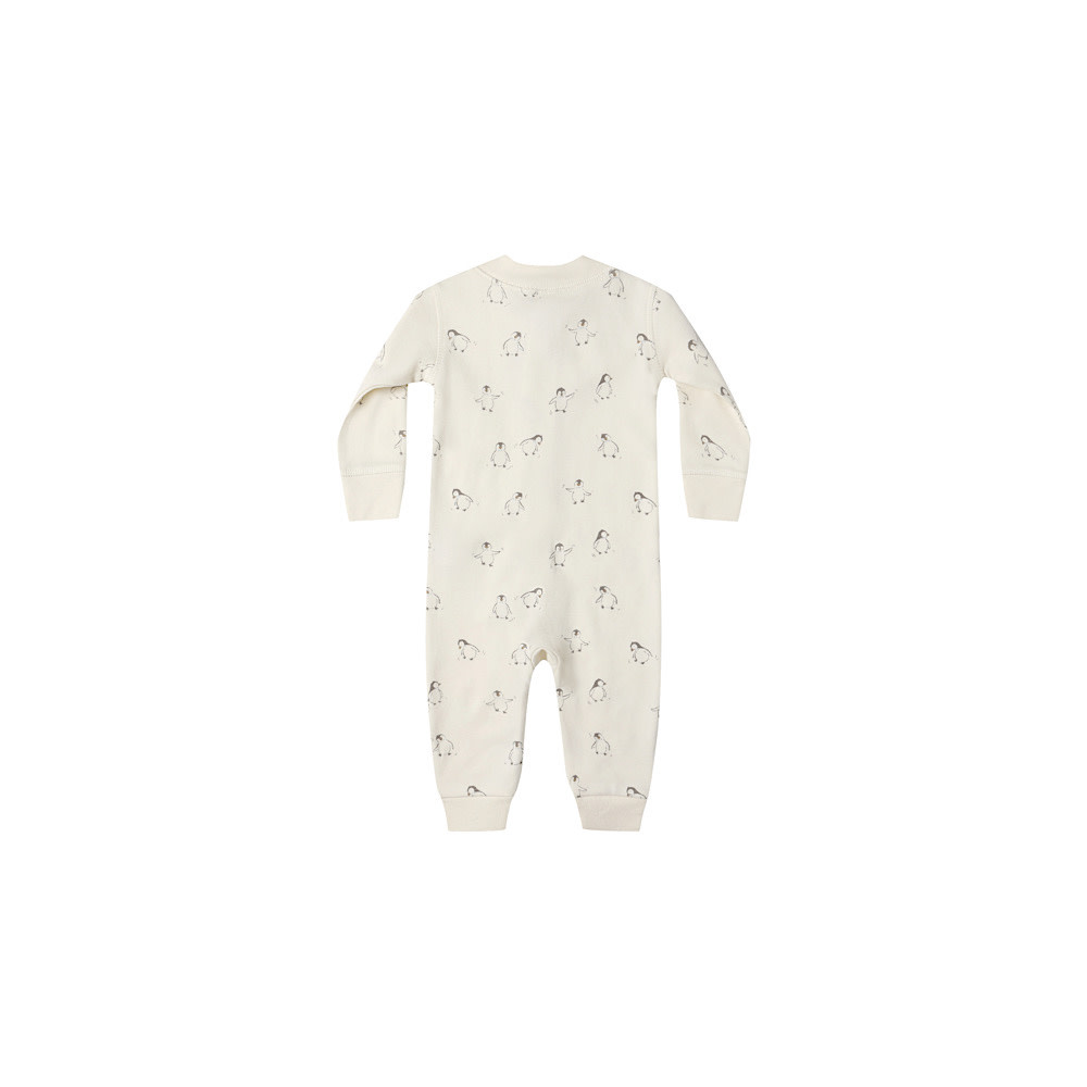 Quincy Mae Zip Long Sleeve Sleeper Footie - Penguins