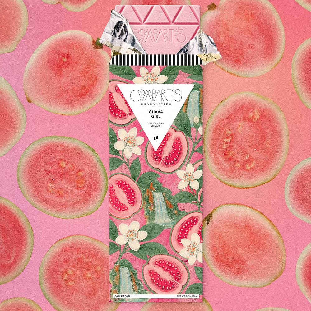Compartés Chocolate Bar - Guava Girl