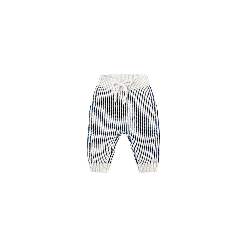 Quincy Mae Chunky Knit Pant - Ocean