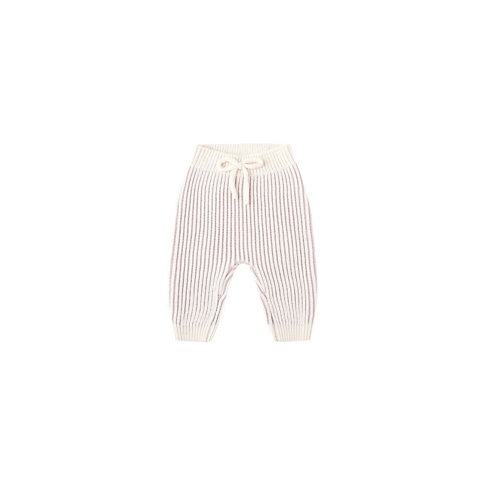 Quincy Mae Quincy Mae Chunky Pant - Lilac