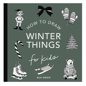 Paige Tate & Co. How to Draw for Kids: Winter Things Paperback Book