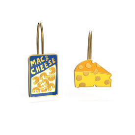 Yellow Owl Workshop Yellow Owl Workshop Hanging Earrings - Mac & Cheese