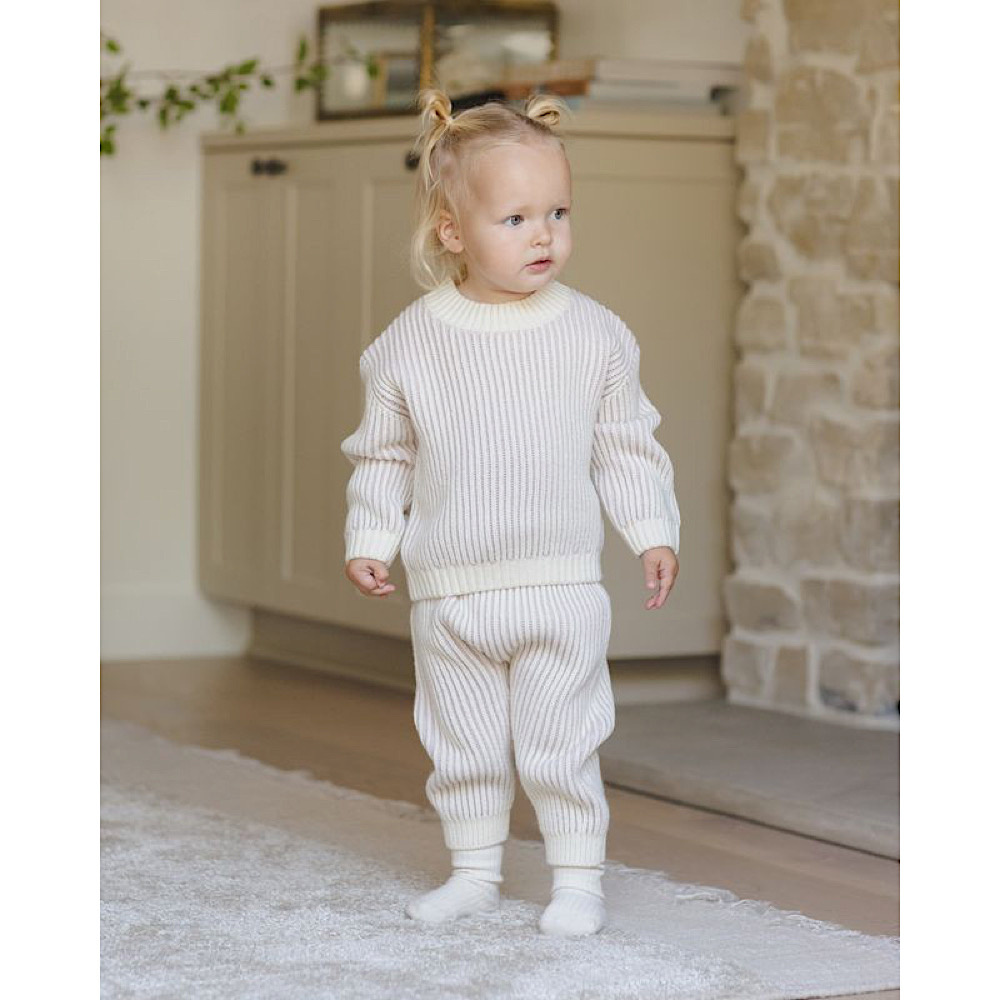 Quincy Mae Chunky Pant - Lilac