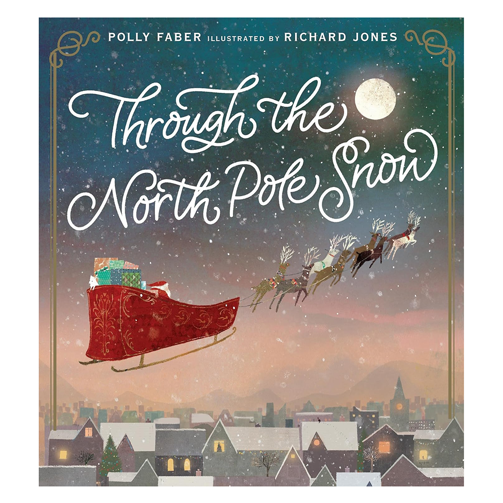 Through the North Pole Snow Hardcover Book