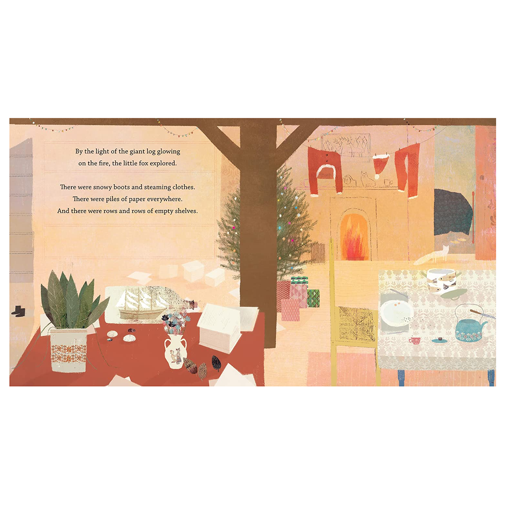 Through the North Pole Snow Hardcover Book