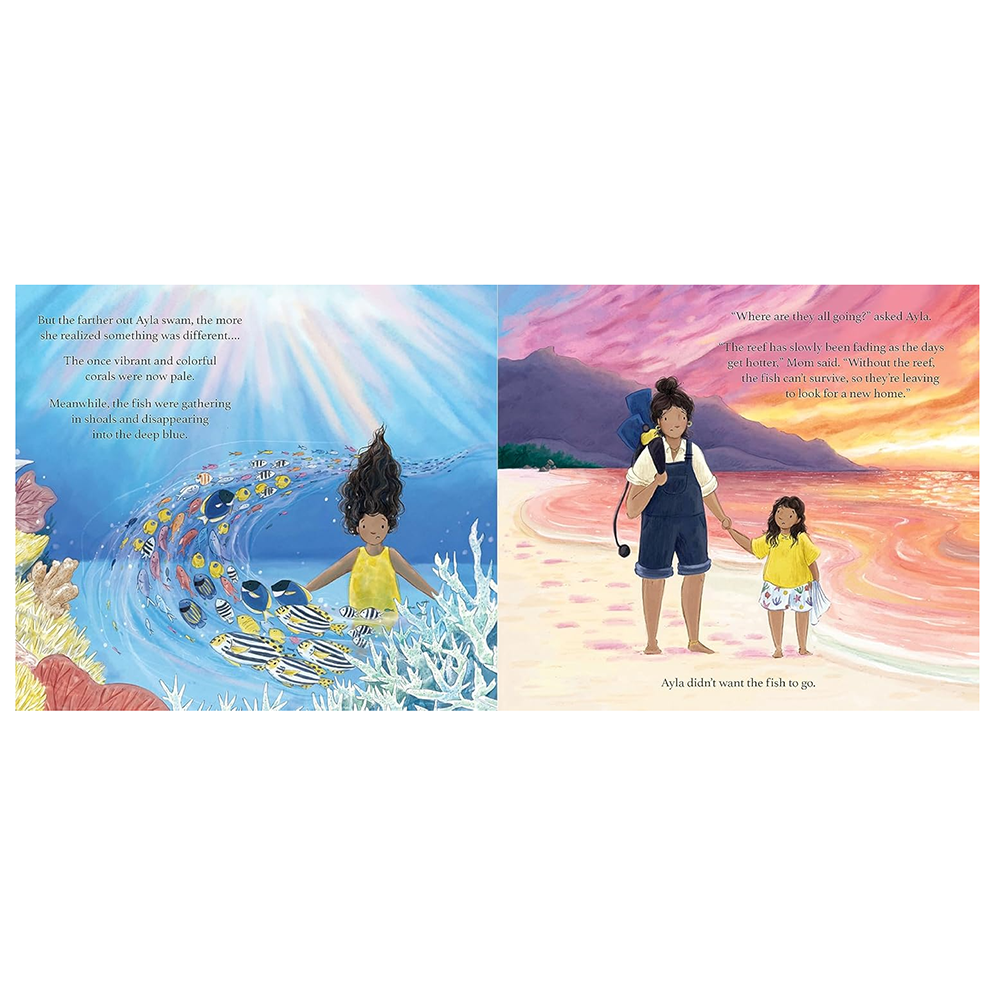 The Ocean Gardener Hardcover Book