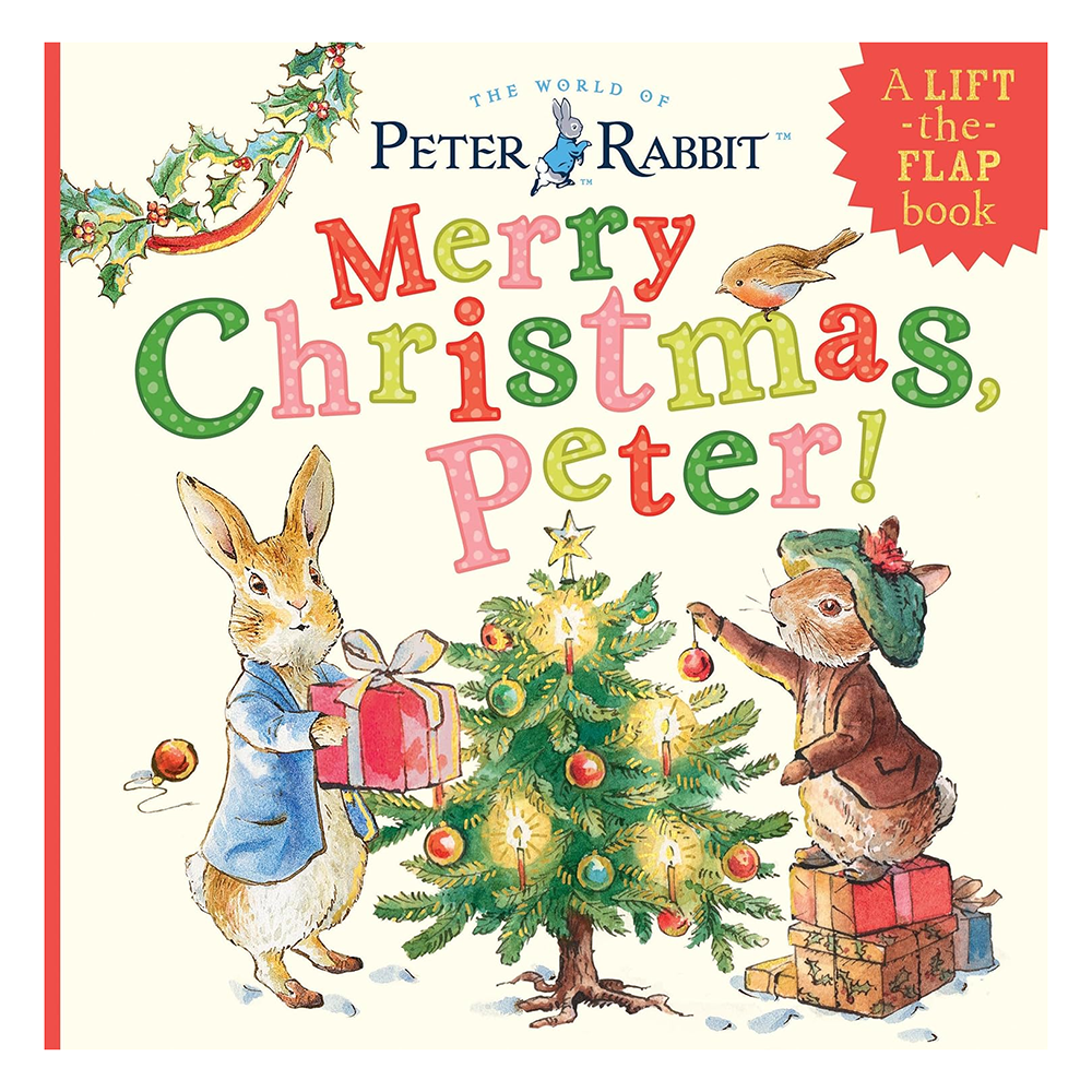 Penguin Random House Merry Christmas Peter! Lift the Flap Board Book