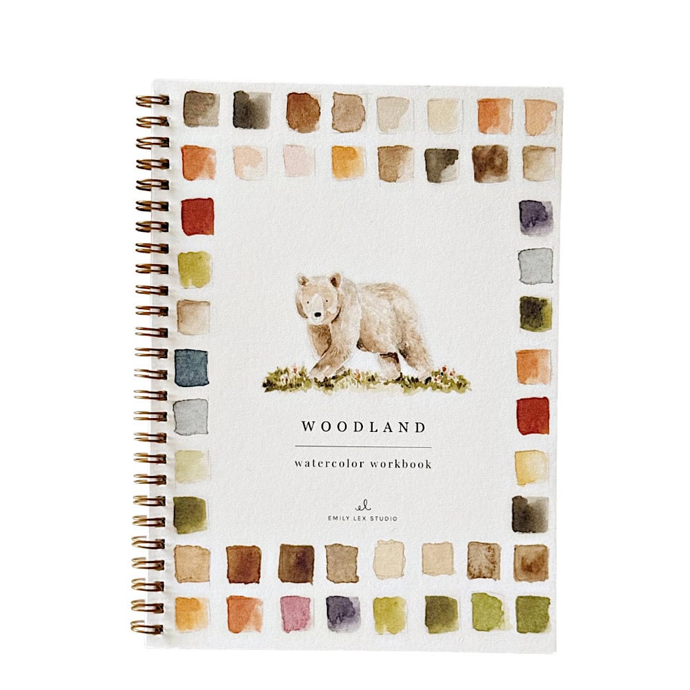 Emily Lex Studio Emily Lex Studio Watercolor Workbook - Woodland
