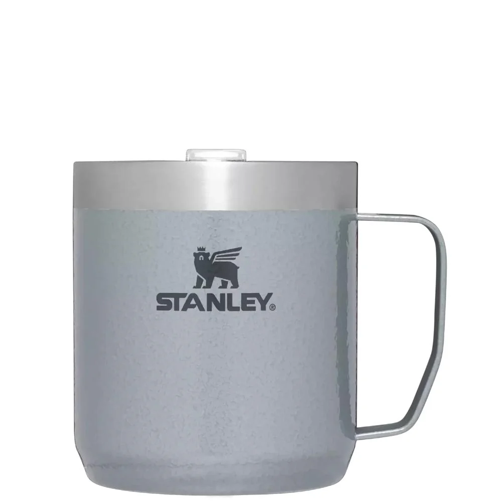 Stanley x Daytrip Society Custom Kennebunkport Icons - Stay Hot Camp Mug 12oz - Hammertone Silver