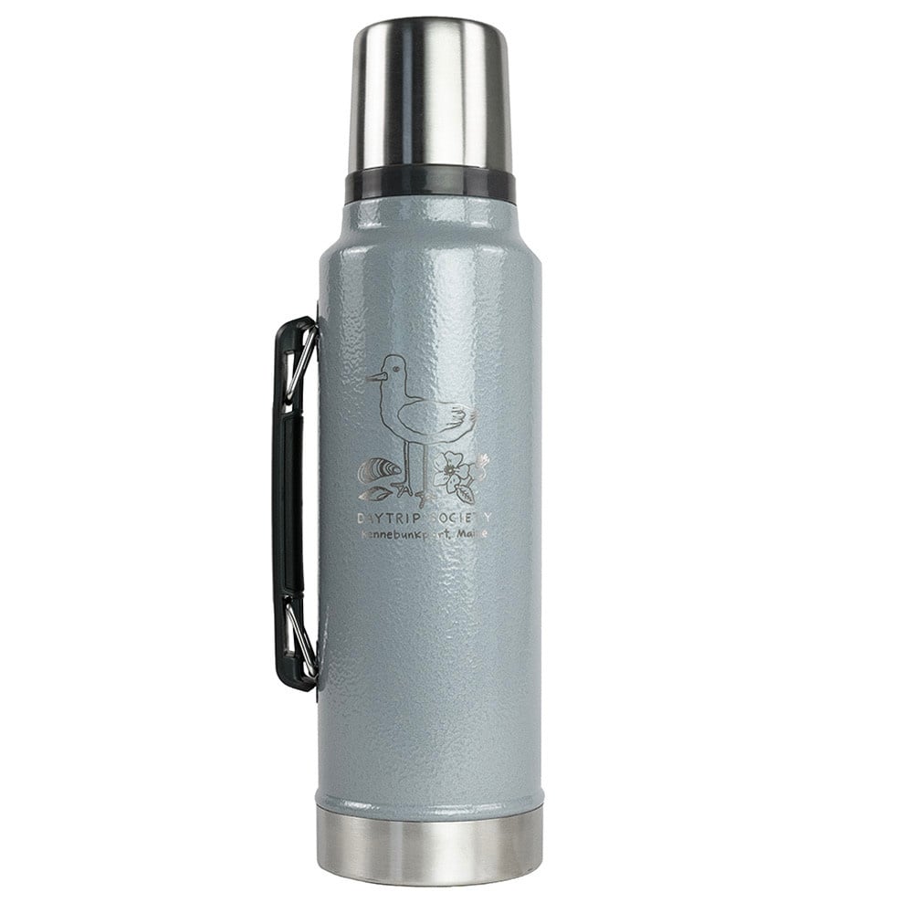 Stanley Stanley x Daytrip Society Custom Kennebunkport Icons - Legendary Classic Bottle 1.5QT - Hammertone Silver