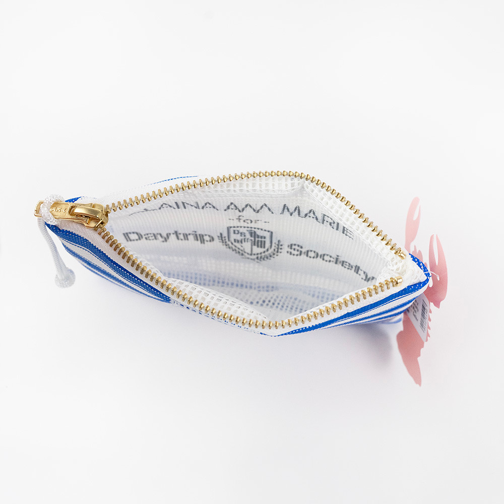 Alaina Marie x Daytrip Society Bait Bag Mini Pouch - Sailor Stripe