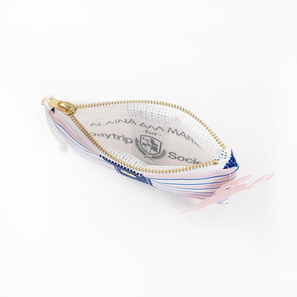 Alaina Marie x Daytrip Society Bait Bag Mini Pouch - Ella Stripe