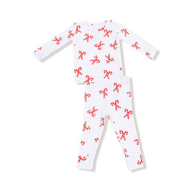 Angel Dear Angel Dear Long Sleeve Loungewear Set - Candy Canes
