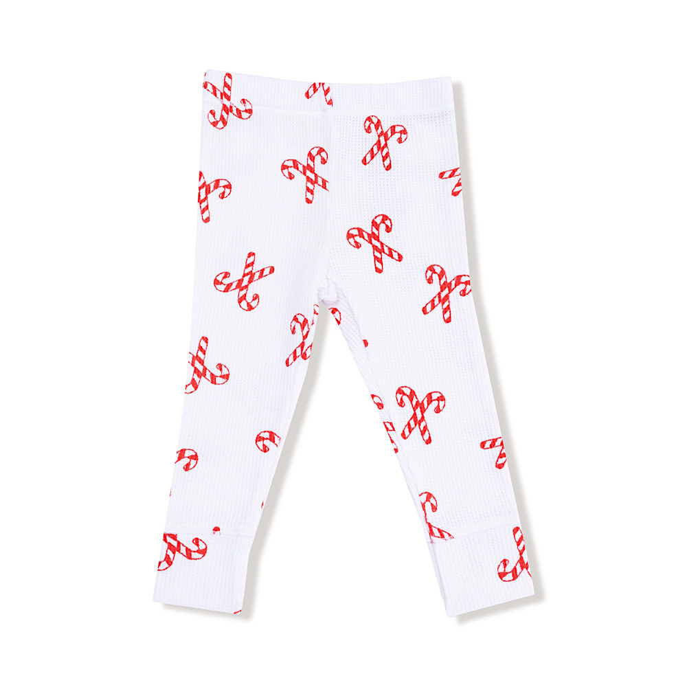 Angel Dear Long Sleeve Loungewear Set - Candy Canes