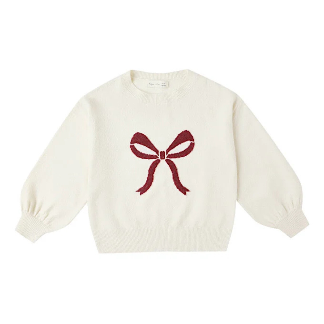 Rylee + Cru LLC Rylee  + Cru Aspen Sweater - Bow