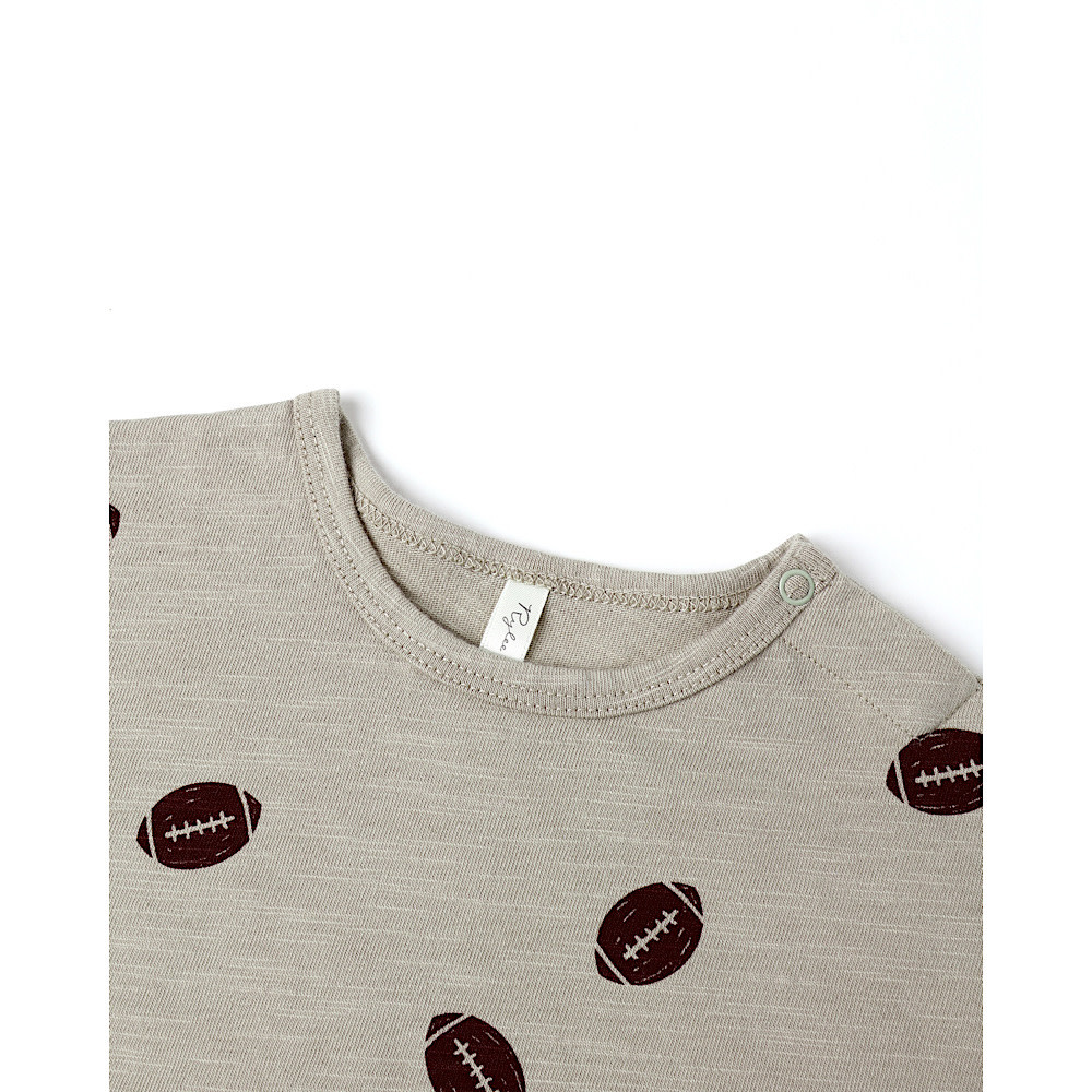 Rylee + Cru Tee + Pant Set - Footballs