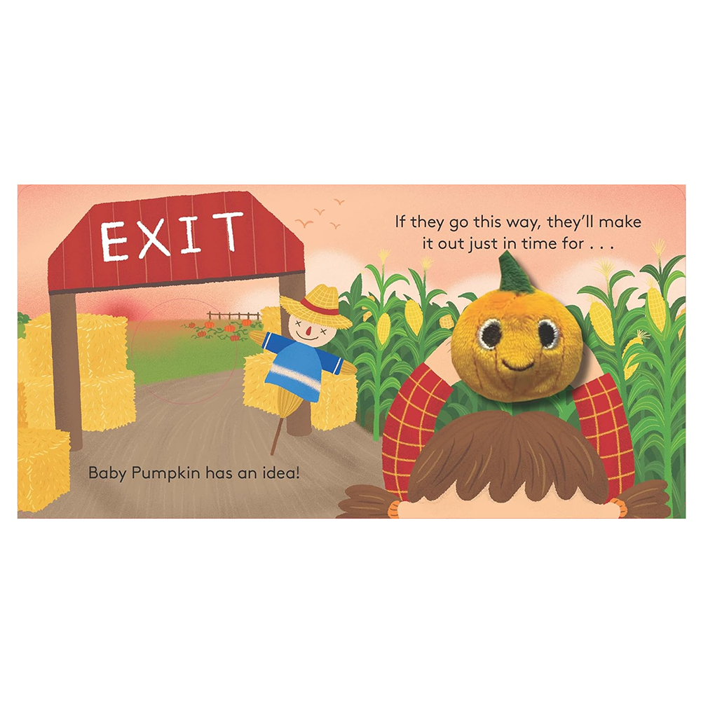Baby Pumpkin Finger Puppet Book