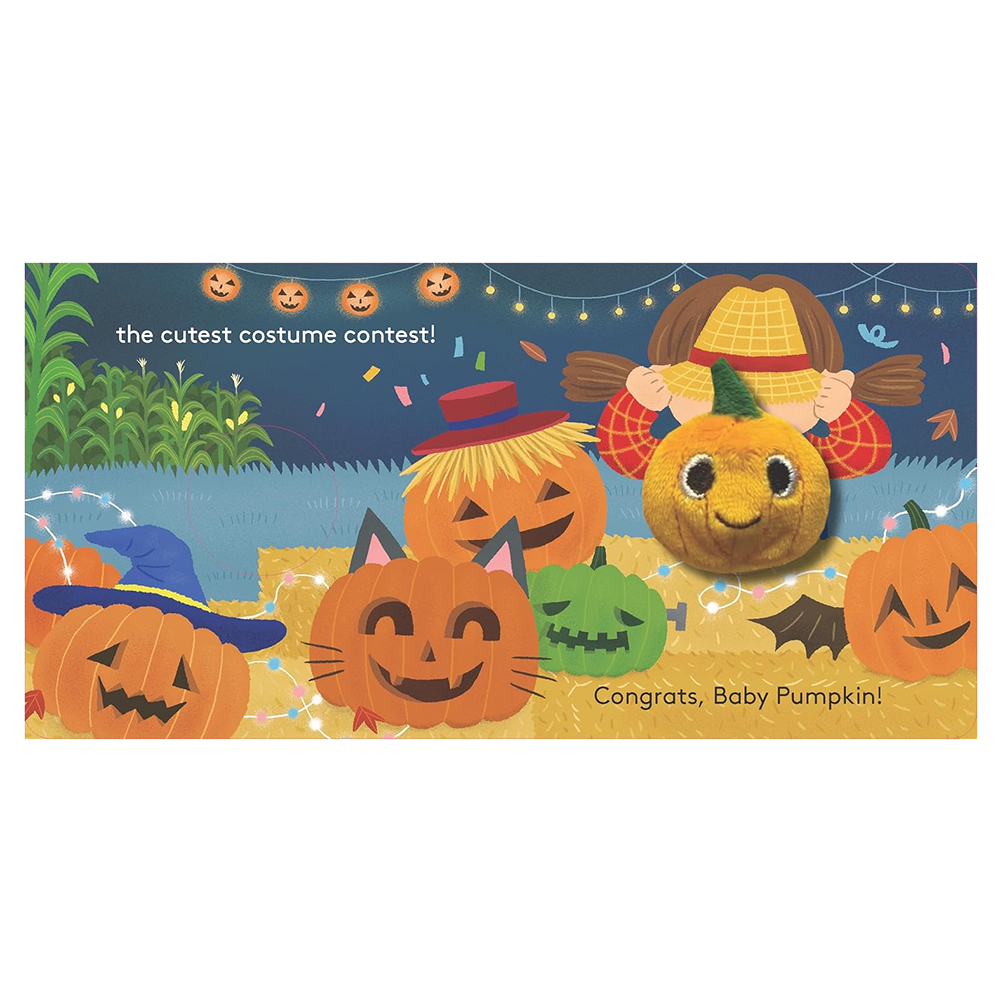 Baby Pumpkin Finger Puppet Book