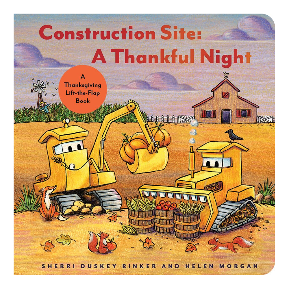 Construction Site A Thankful Night Board Book
