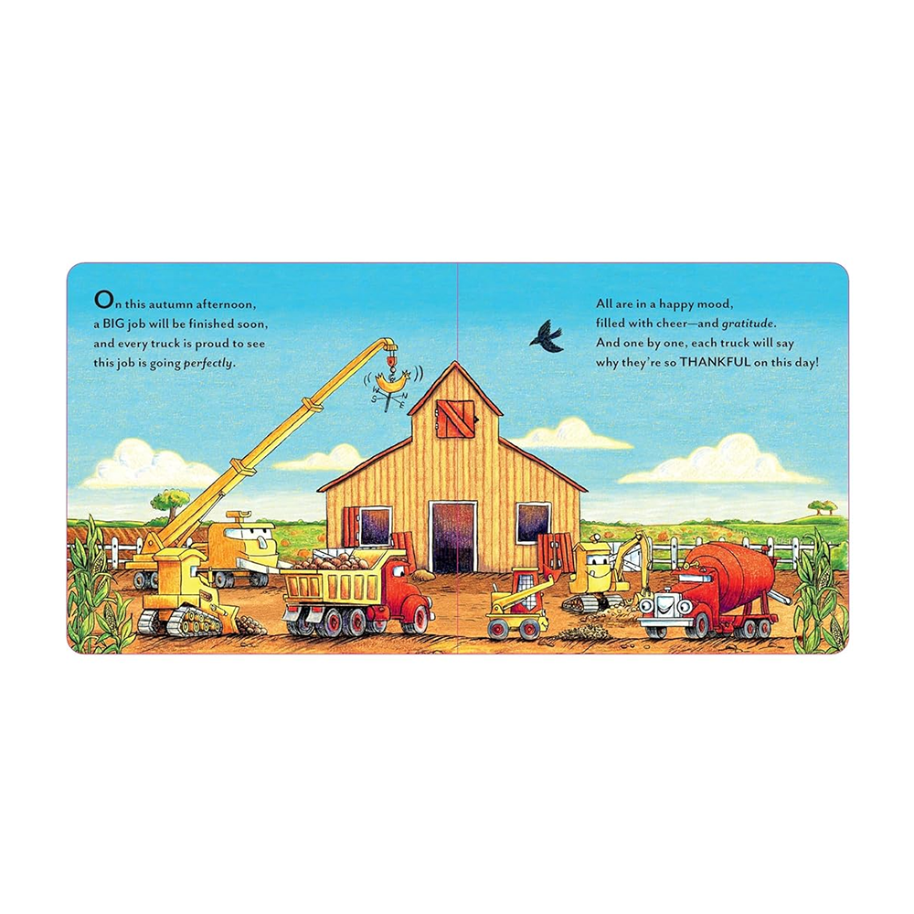 Construction Site A Thankful Night Board Book