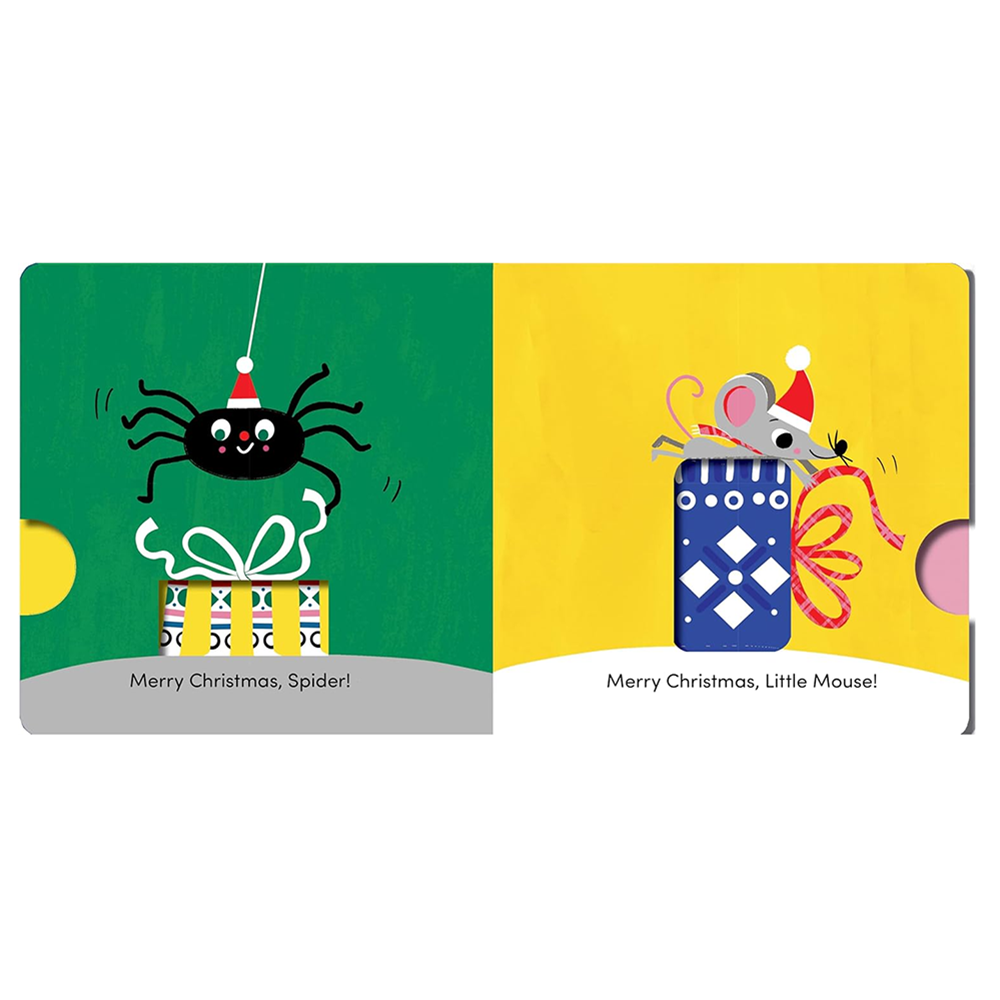 Slide and Peek Santa Board Book