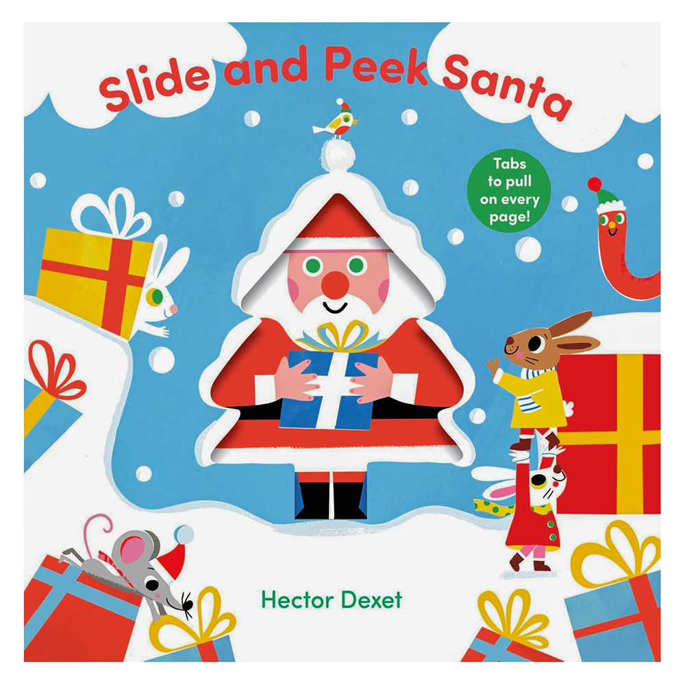 Slide and Peek Santa Board Book