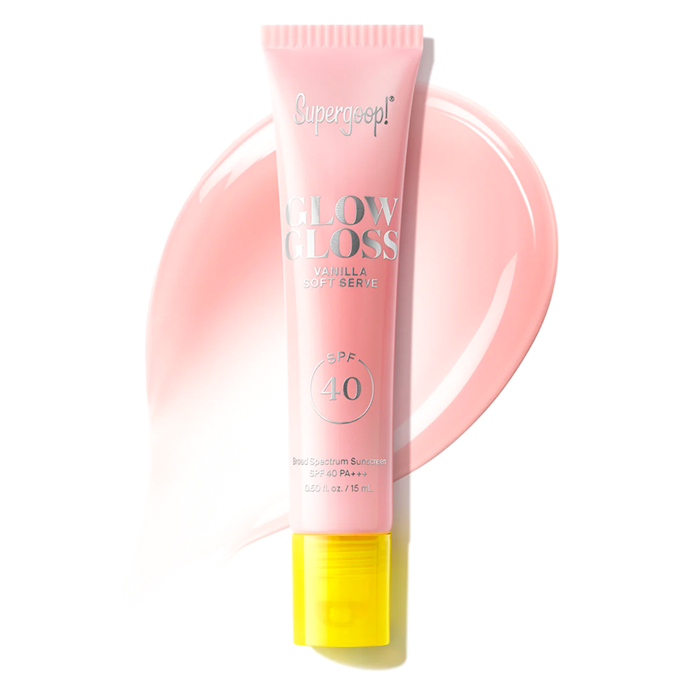 Supergoop Glow Gloss SPF 40 Lip Balm - Vanilla Soft Serve
