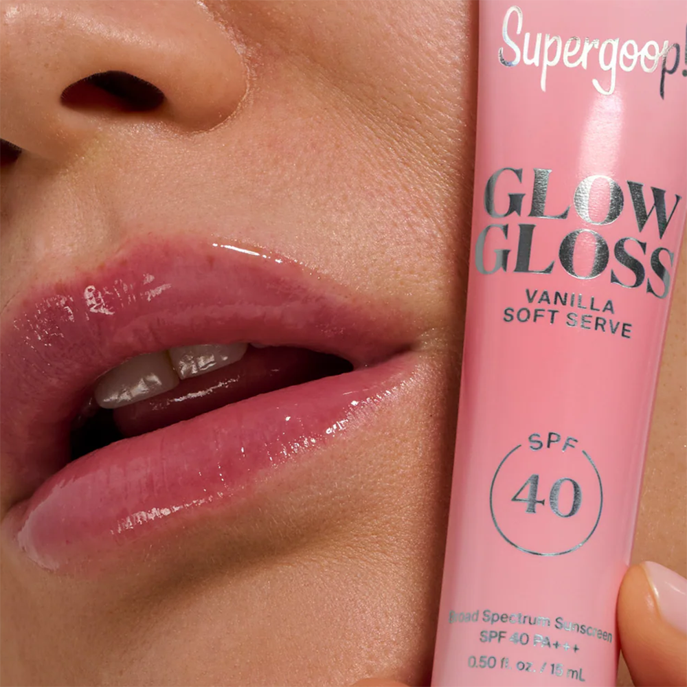 Supergoop Glow Gloss SPF 40 Lip Balm - Vanilla Soft Serve