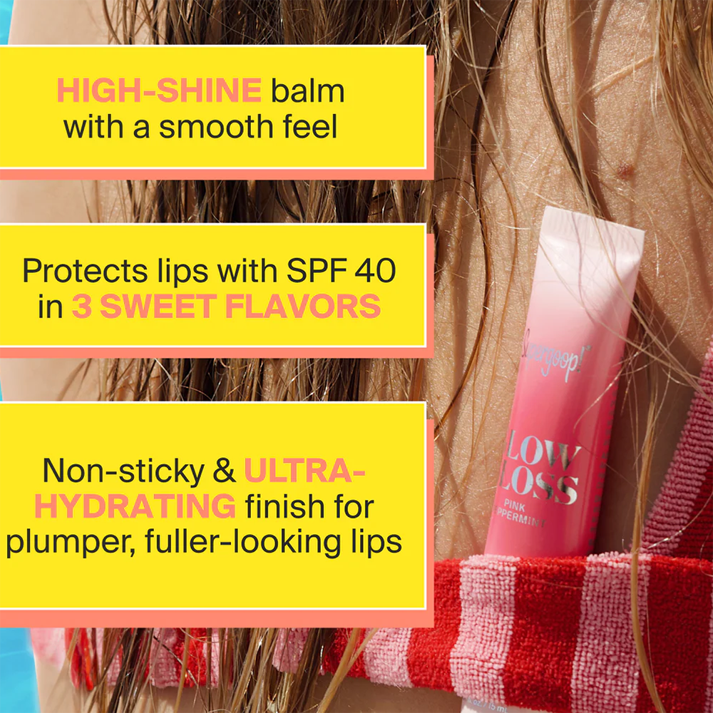 Supergoop Glow Gloss SPF 40 Lip Balm - Vanilla Soft Serve