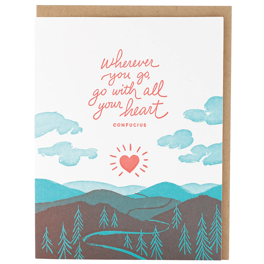 Smudge Ink Smudge Ink - All Your Heart Congrats Card