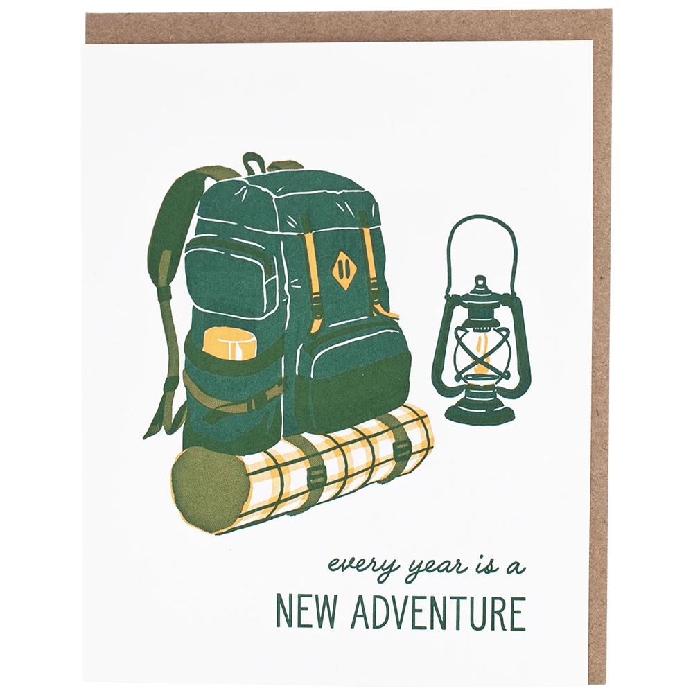 Smudge Ink Smudge Ink Card - Camping Adventure