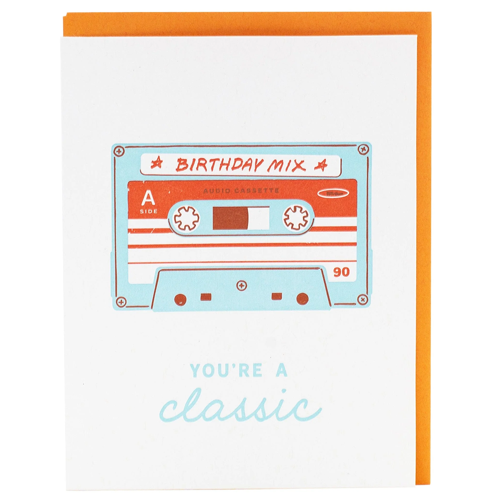 Smudge Ink Smudge Ink Card - Cassette Tape