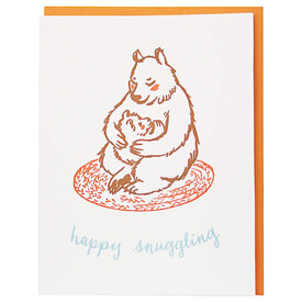 Smudge Ink Smudge Ink Card - Snuggling Bears