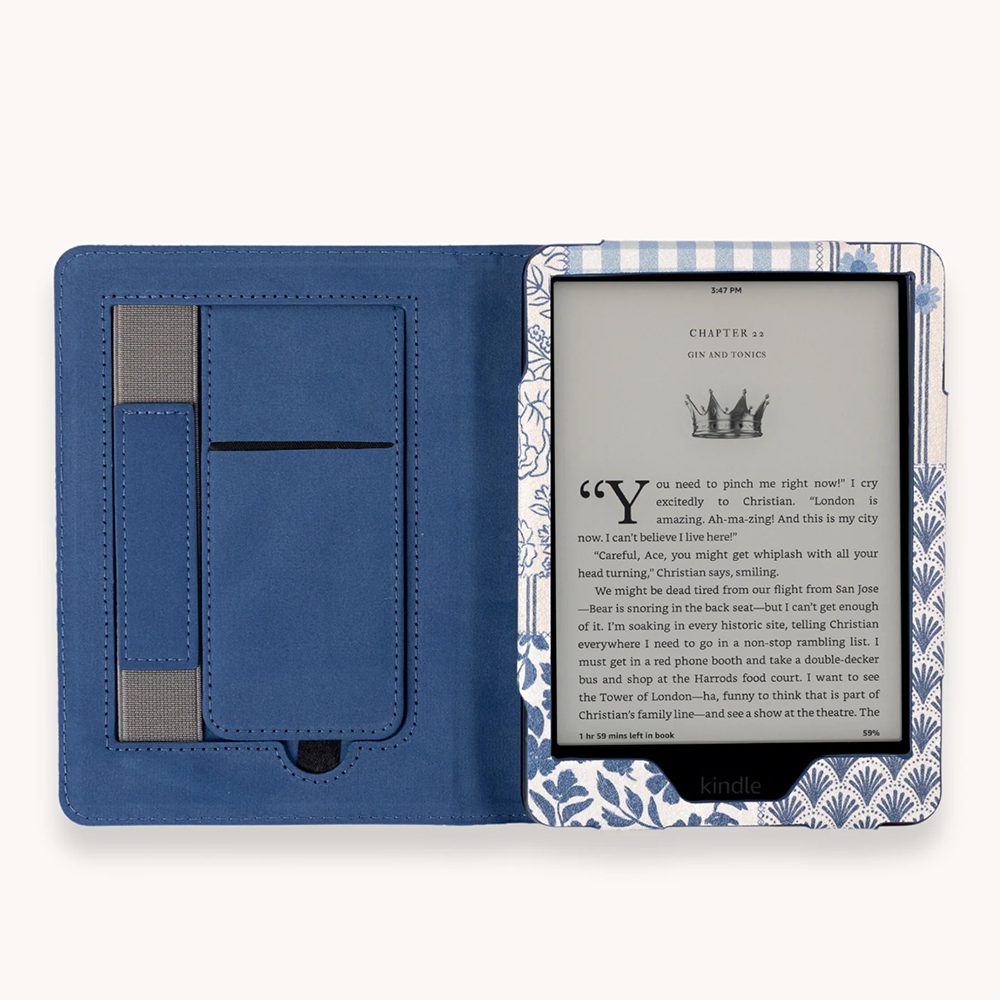 Elyse Breanne Design 11th Gen Kindle Case - Coastal Patchwork