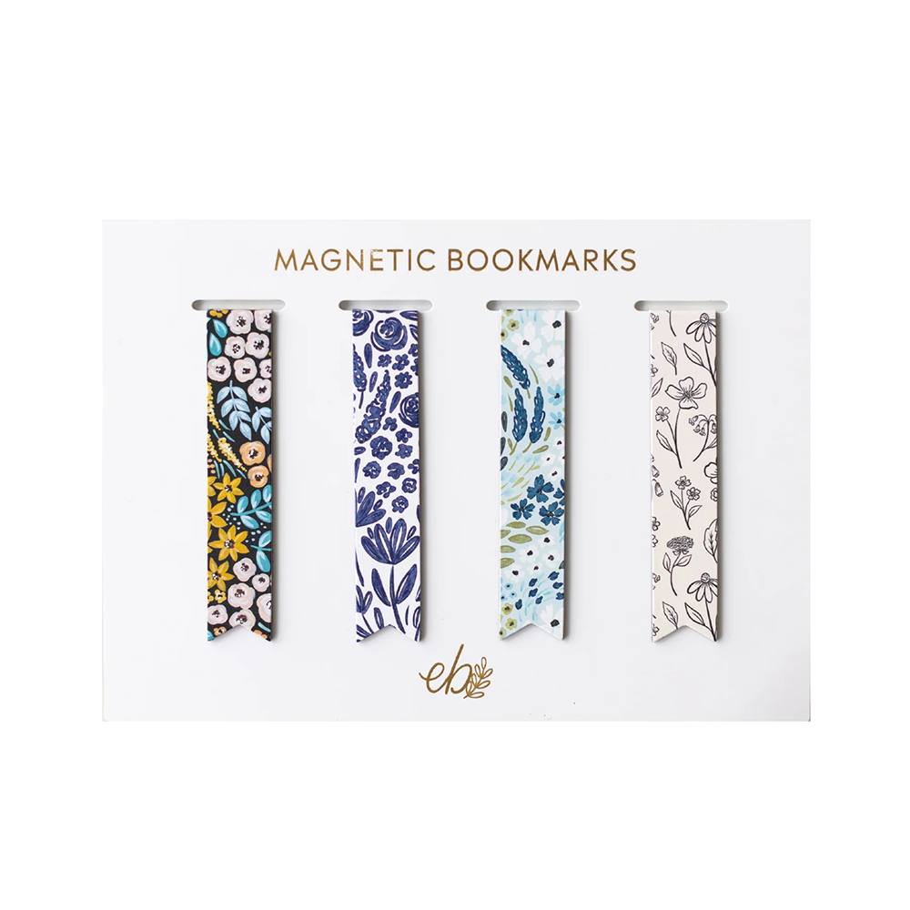 Elyse Breanne Design Elyse Breanne Design Magnetic Bookmarks - Set of 4 - Winter Tones