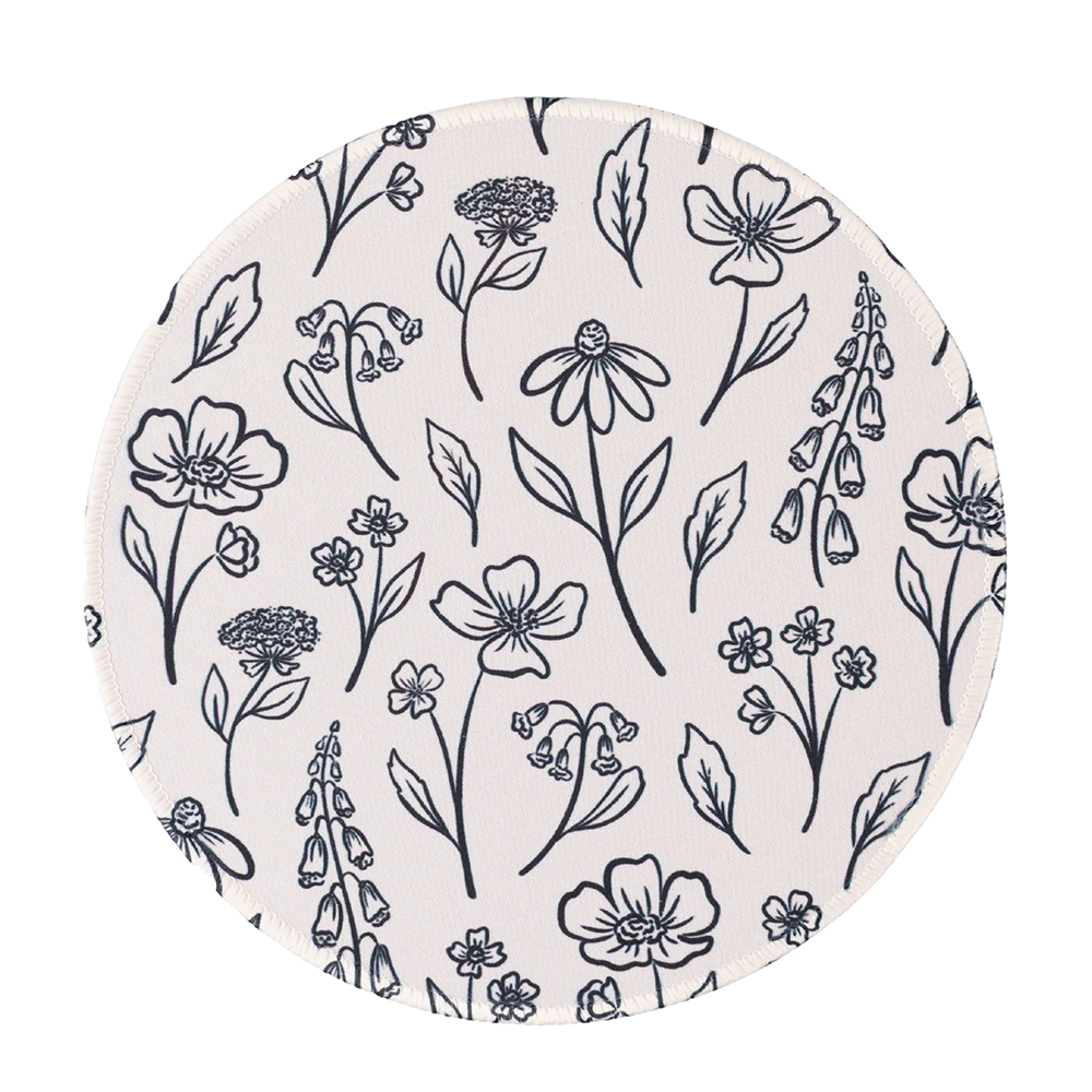 Elyse Breanne Design Mousepad - Pressed Floral