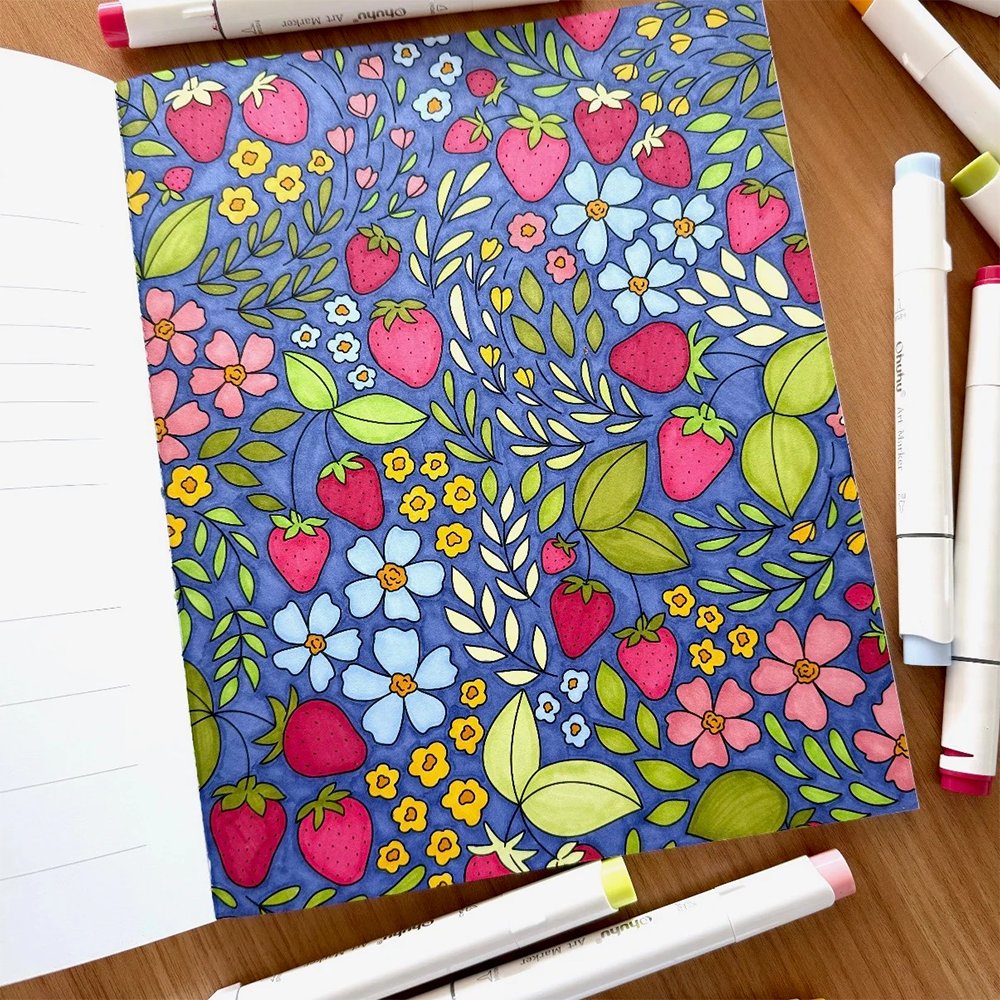 Elyse Breanne Design Coloring Book - Farmers Market
