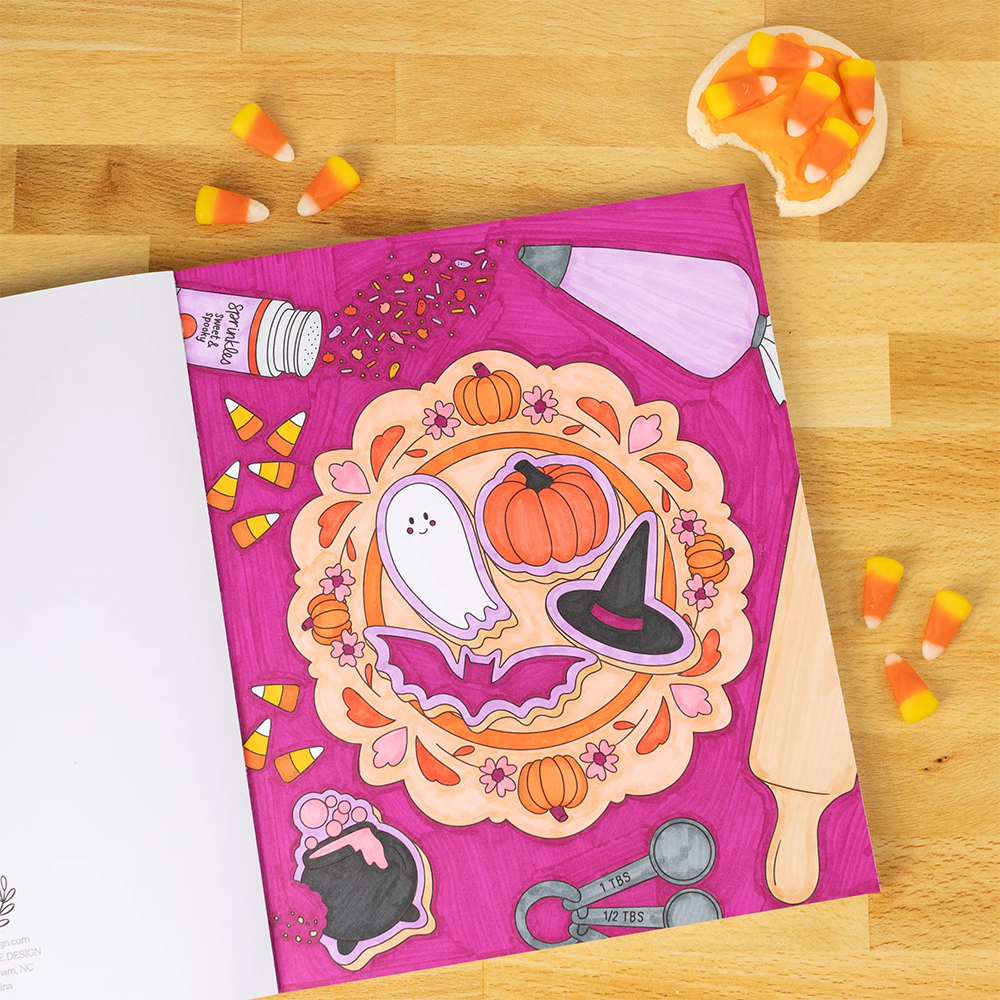 Elyse Breanne Design Coloring Book - Sweet & Spooky