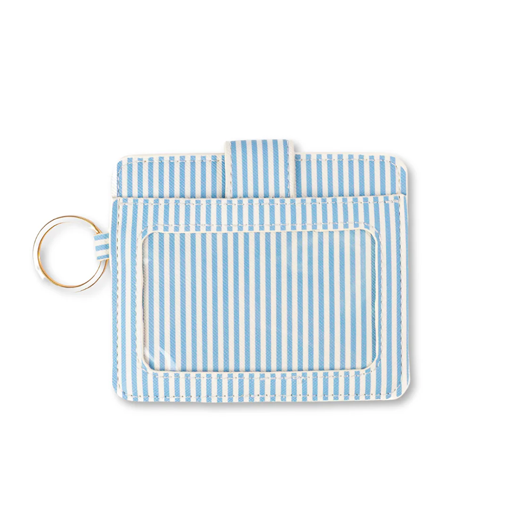 Elyse Breanne Design Wallet - Blue Stripes